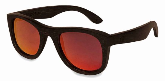 Holzsonnenbrille Overseer Black Rot