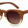 Holzsonnenbrille Sweetheart White Nut