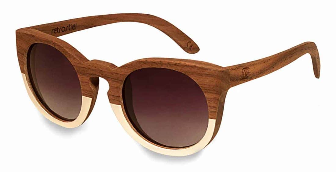 Holzsonnenbrille Sweetheart White Nut