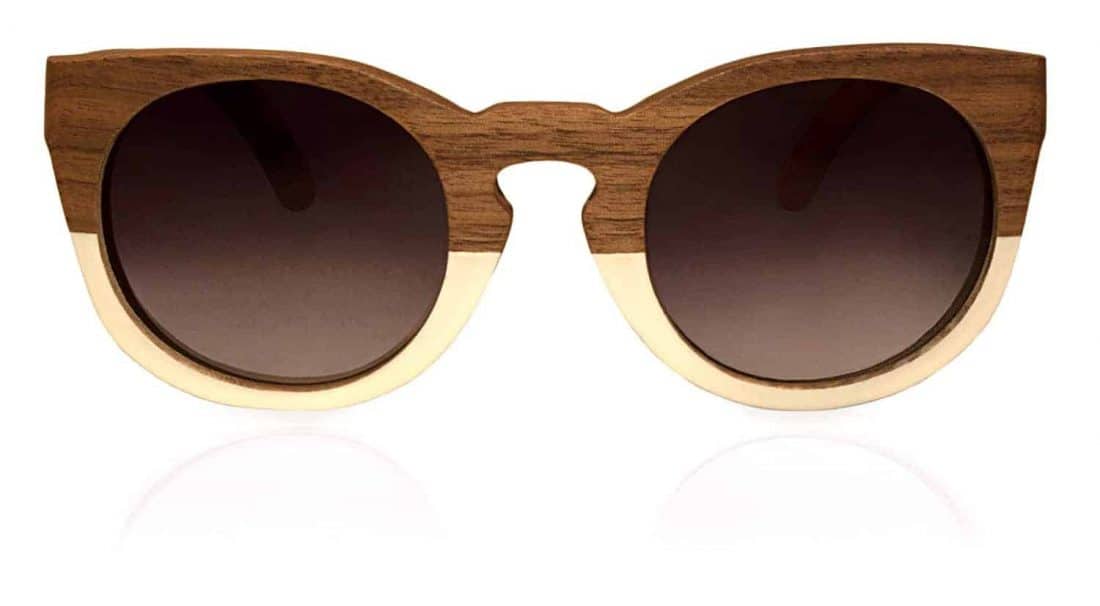 Holzsonnenbrille Sweetheart White Nut