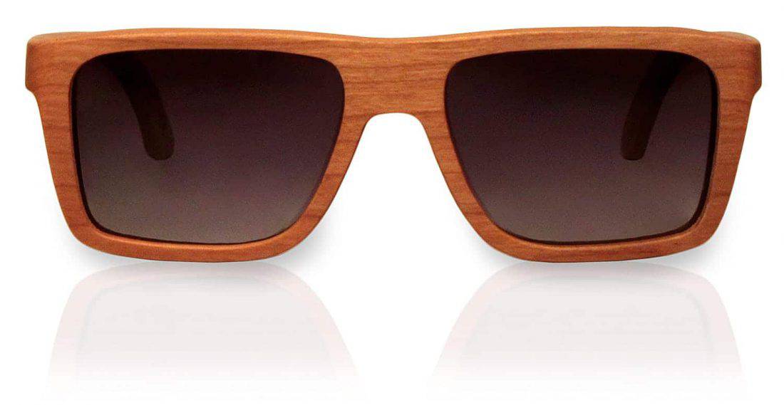 Holzsonnenbrille Driver Cherry