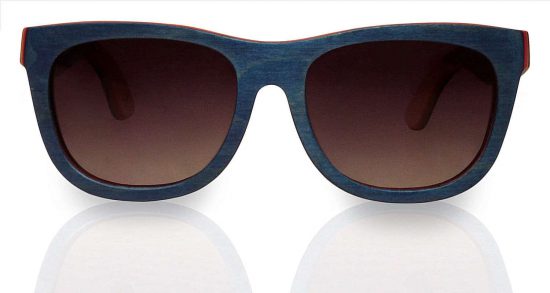 Holzsonnenbrille Skateboard Surf