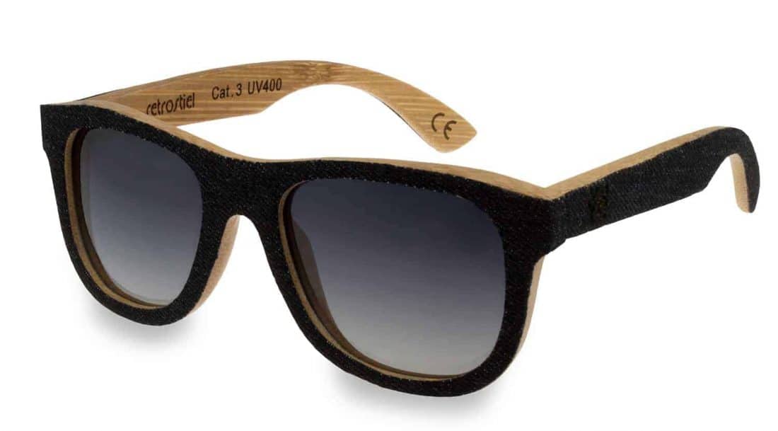 Holzsonnenbrille Overseer Denim Black