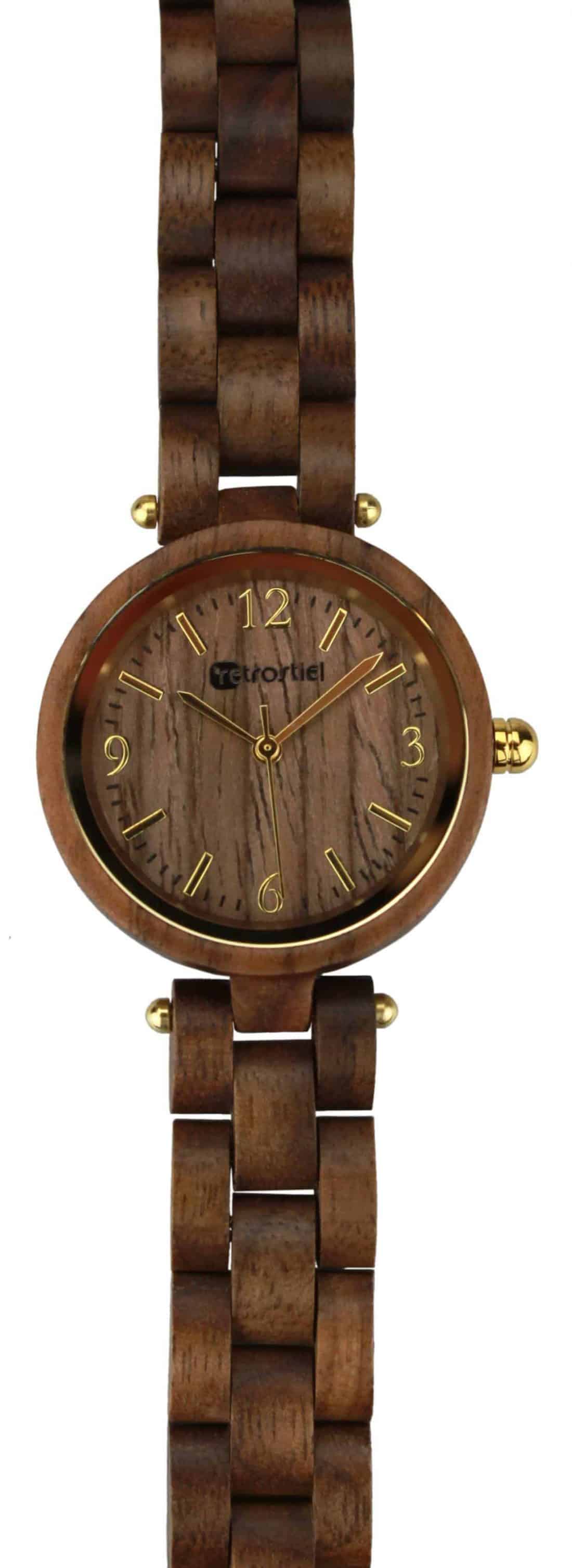 Armbanduhr aus Holz - Venezia Nut