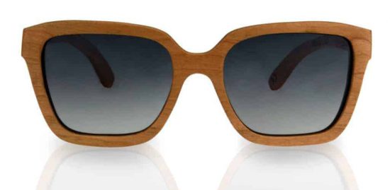 Holz Sonnenbrille Lady Cherry