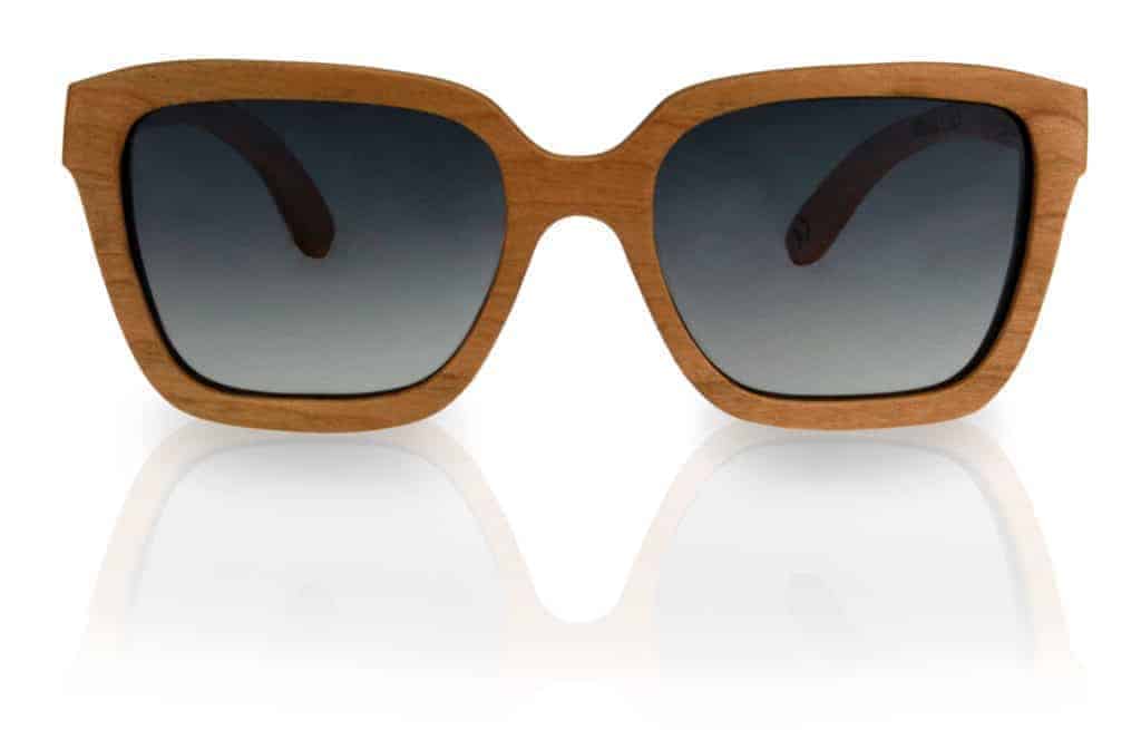 Holz Sonnenbrille Lady Cherry