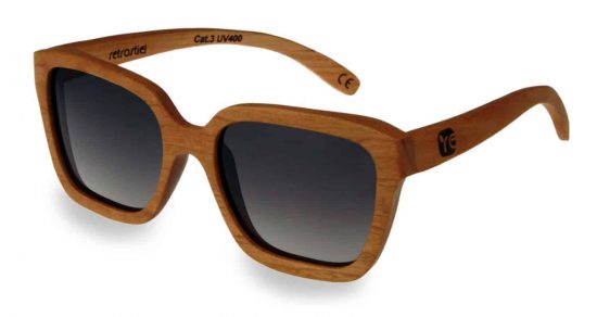 Holz Sonnenbrille Lady Cherry