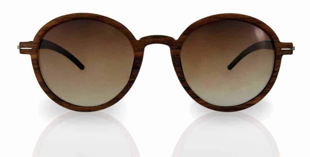 Sonnnebrille aus Holz Lennon