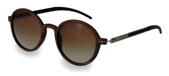 Holz Sonnenbrille Lennon Nut