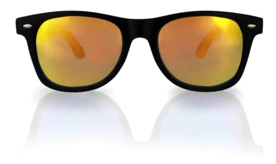 Holz Sonnenbrille Overseer Fusion Blue