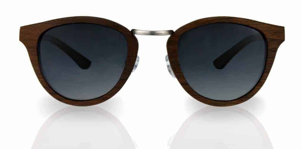 Sonnenbrille aus Holz Sweetheart Chrome