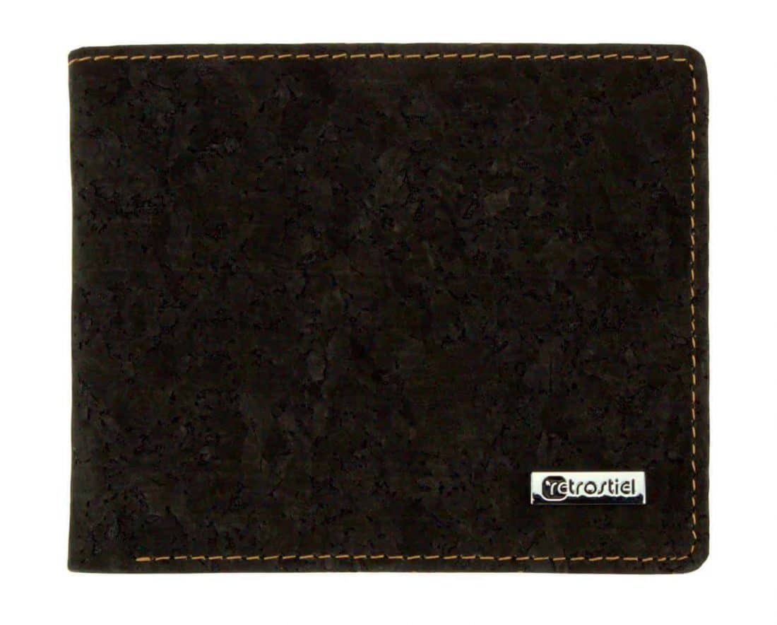 Cork Wallet Black & White