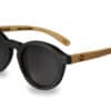 Sonnenbrille aus Holz Sweetheart Black & White